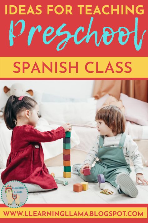 Preschool Spanish Activities, Teaching Spanish To Preschoolers, Elementary Spanish Classroom, Preschool Spanish Lessons, Songs Images, Preschool Spanish, World Language Classroom, World Language, Spanish Games