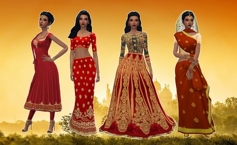 Sims 4 Cc Indian Clothes, Indian Crop Tops, Clothes Images, Hindu Clothing, Desi Dress, Sims 4 Cc Folder, Sims Games, Sims 4 Dresses, Sims 4 Toddler