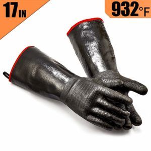 RAPICCA Neoprene Coated Waterproof Heat Resistant Gloves – Lightning Deal, Limited Availability Turkey Fryer, Cooking Gloves, Bbq Gloves, Fried Turkey, Hot Steam, Heat Resistant Gloves, Kitchen Oven, Fingers Design, Oven Cooking