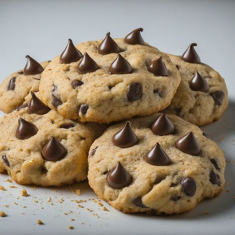 Chocolate Chip Cookie Recipe Without Baking Soda - Instacart Cookie Recipe Without Baking Soda, Cookies Recipes Chocolate Chip, Chip Cookies, Baking Soda, Chocolate Chip Cookies, Easy Desserts, Chocolate Chip, Cookie Recipes, Baking