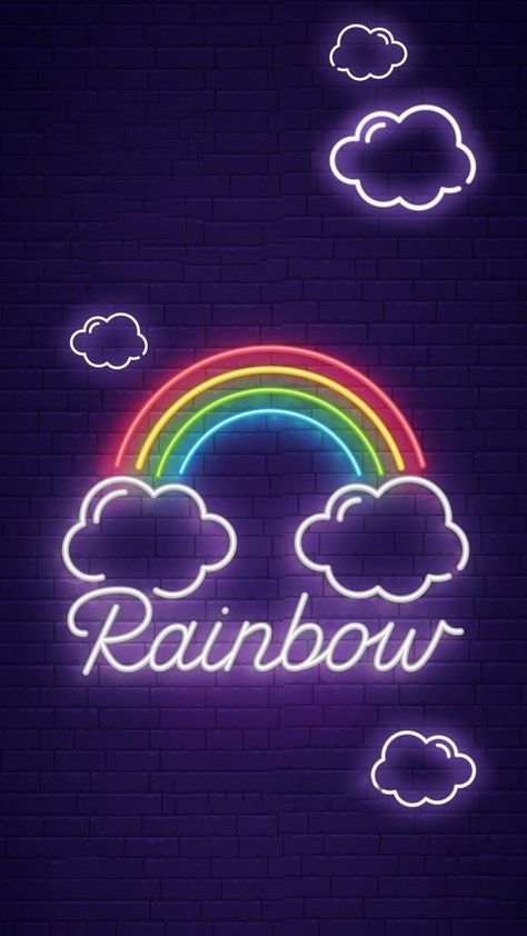 Unique Pic, Neon Light Wallpaper, Purple Aesthetic Background, Positive Wallpapers, Chevron Wallpaper, Neon Backgrounds, Bling Wallpaper, Butterfly Wallpaper Iphone, Bunny Wallpaper