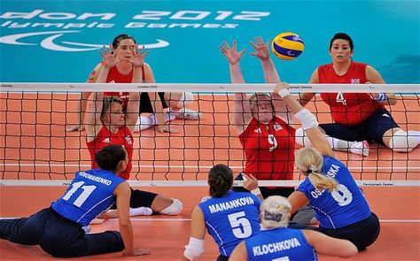 Sitting Volleyball, Volleyball Team, Beach Volleyball, Volleyball, Sports Team, Ukraine, Victorious, Basketball Court, Sports