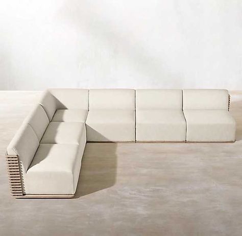 Source Modern outdoor furniture curved lattice frame upholstered cushions all-weathered teak wood L shaped sectional sofas on m.alibaba.com Wood Sofa Modern, Teak Wood Sofa, L Shaped Sectional, Weathered Teak, Sofa Modern, Buy Sofa, Modern Outdoor Furniture, Wood Sofa, Sectional Sofas