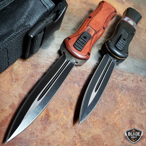 Otf Knives, Electrician Tool Bag, Tactical Pocket Knife, Delta Force, Automatic Knives, Glass Breaker, Wood Post, Cool Knives, Pocket Knives