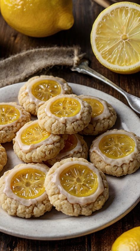 🍴 Crispy Modern Savory Lemon Thumbprint Cookies Cookie Presentation Ideas, Cookie Presentation, Lemon Thumbprint Cookies, Plating Techniques, Haircuts For Black Women, Soft Sugar Cookies, Delicious Cookie Recipes, Chewy Chocolate Chip, Thumbprint Cookies