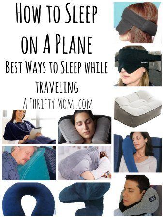 How to Sleep on a plane - Best ways to sleep while traveling Best Ways To Sleep, Travel Pillow Airplane, Sleeping On A Plane, Travel Hacks Airplane, Sleeping Hacks, Travel Outfit Plane, Flying With Kids, How To Sleep, Ways To Sleep