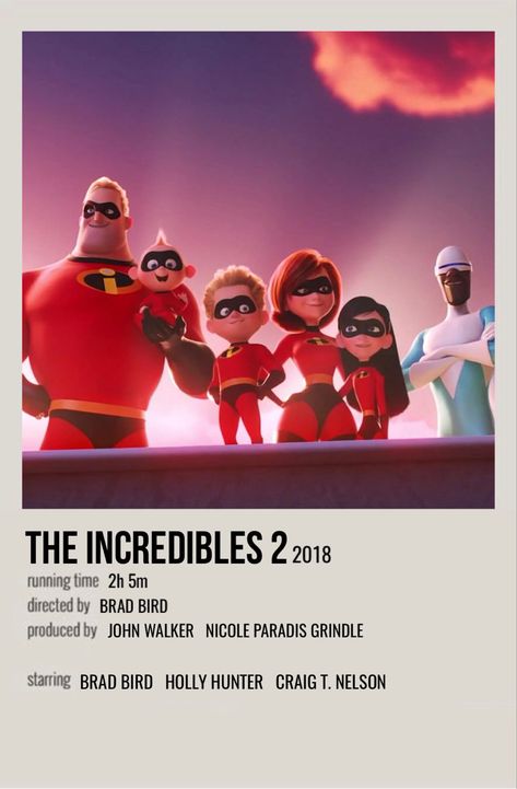 The Incredibles Movie Poster, Incredibles Movie Poster, Movie Prints Disney, The Incredibles Poster, Incredibles 2 Poster, Kids Movie Poster, Polaroid Movie Poster, Movie Poster Room, Animated Movie Posters