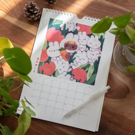 All Posts • Instagram Cute Calender Drawings, Calendar Design Inspiration, Wall Calendar Design, Illustration Calendar, Watercolor Calendar, Note Pad Design, Calendar Layout, Diy Calendar, Graphic Poster Art