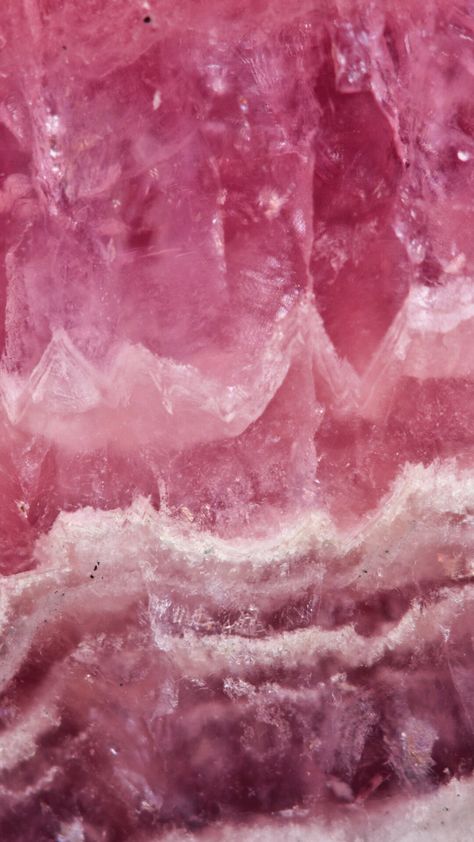 Rhodochrosite Aesthetic, Pink Crystal Wallpaper, Pink Crystal Aesthetic, Wallpaper Meaning, Collage Decor, Handy Wallpaper, Phone Decals, Pretty Phone Wallpaper, Orange Tabby Cats