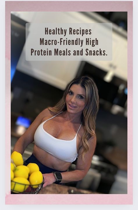 High Protein Recipes — Marie Summers Fitness Macro Nutrition, Macro Friendly Recipes, Protein Recipes, Protein Snacks, High Protein Recipes, Protein Foods, Recipe Book, High Protein, Snack Recipes