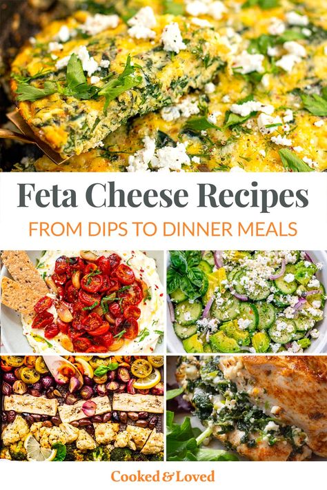 Feta, a tangy, salty and crumbly cheesy delight, takes centre stage in a variety of delicious dishes. In this post, I not only showcase some of the best feta cheese recipes but also delve into what makes feta cheese so special. Learn about the different types of feta cheese, from creamy Bulgarian to briny Greek, and get ready to try some delicious recipes. Feta Crumbles Recipes, Crumble Feta Cheese Recipes, Feta Cheese Crumbles Recipes, Recipes With Feta Crumbles, Recipes Using Feta Cheese Crumbles, Appetizers With Feta Cheese, Dinner Recipes With Feta Cheese, Recipes Using Feta, Feta Cheese Recipes Healthy