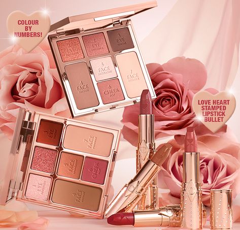 Best Charlotte Tilbury Products, Charlotte Tilbury Looks, Winter Wedding Makeup, Pillow Talk Lipstick, Wedding Kit, Look Of Love, Special Makeup, Wedding Day Makeup, Glowing Makeup