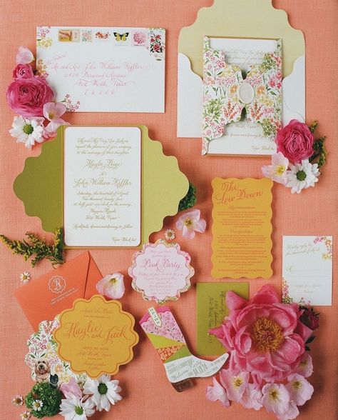 Colorful Wedding Invitation Suite, Cute Wedding Invitations, Eclectic Wedding Invitations, Colorful Wedding Invitations, Jewel Tone Wedding, Eclectic Wedding, Stationery Inspiration, Wedding Goals, Invitation Card Design