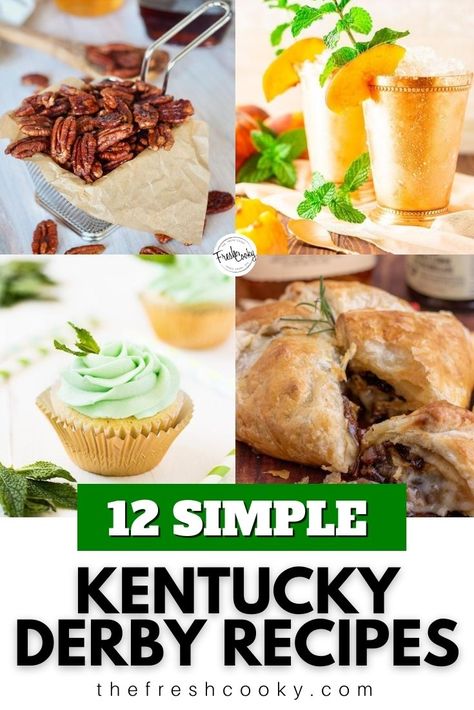 Kentucky Derby Appetizers Easy, Kentucky Derby Snacks Party Recipes, Kentucky Derby Finger Foods, Derby Day Appetizers Easy, Kentucky Derby Food Ideas Easy, Derby Desserts Kentucky, Derby Day Desserts, Kentucky Derby Appetizer Ideas, Easy Kentucky Derby Food