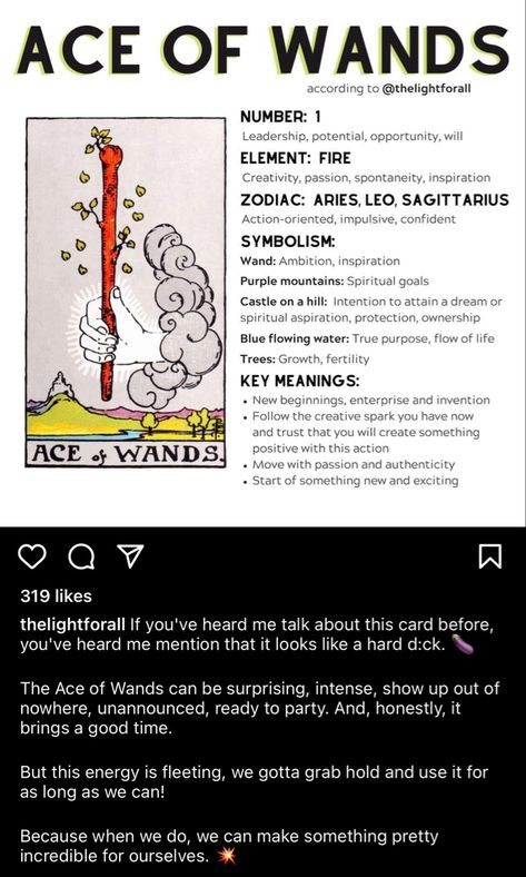 Ace Wands Tarot Meaning, Ace Of Wands Tarot Meaning Love, Ace Of Wands Tarot Meaning, Ace Of Wands Tarot, Ace Of Wands, Key Meaning, Wands Tarot, Tarot Meanings, Tarot Learning