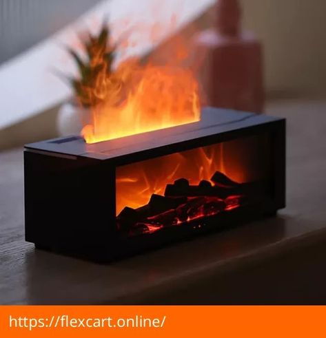 New fireplace flame humidifier bedroom lasting fragrance machine simulated flame aromatherapy machine household fireplace https://postdolphin.com/t/LZNYU Office Desk Black, Mini Fireplace, Flame Humidifier, Essential Oil Mist, 3d Optical Illusions, Desk Black, Mist Humidifier, Aroma Essential Oil, Cool Mist Humidifier