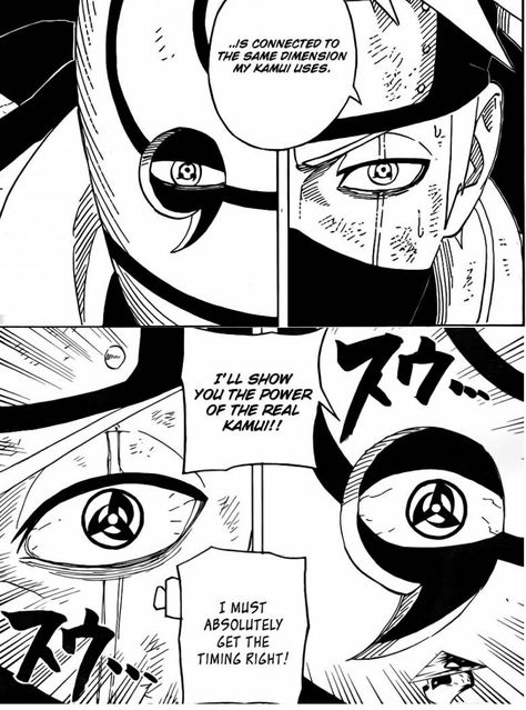 Naruto Manga Page, Kakashi Manga Panel, Obito Manga Panel, Naruto Manga Panels, Manga Kakashi, Naruto Panels, Kid Naruto, Anime Picture Hd, Manga Tattoo