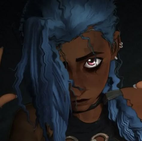 Jinx Pfp, Arcane Jinx, Black Anime Guy, Jinx Arcane, Black Cartoon Characters, Black Art Painting, Black Anime Characters, Black Artwork, Black Cartoon