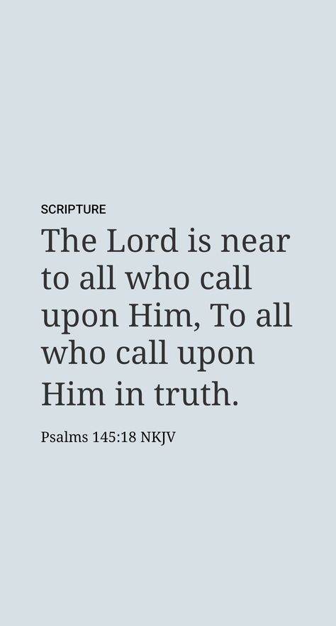 Jehovah Welcomes Our Prayers

“Jehovah is near to all those calling on him . . . He hears their cry for help.”​—PSALM 145:18, 19.

Jehovah requires no special rituals or religious objects in his worship. He listens to our prayers just as loving parents listen to their dear children. He Hears Our Prayers, God Listens To Our Prayers, Loving Parents, Psalm 145, Love Parents, Daily Scripture, Jesus Loves You, Christian Living, Jesus Loves