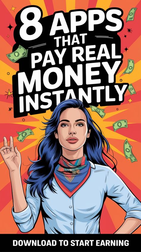 Tired of waiting days or weeks to get paid? I've discovered several apps that pay instantly after completing simple tasks. From playing games to scanning receipts, these apps offer various ways to earn quick cash right from your phone. I'll share my strategy for maximizing earnings and which tasks give the best return on your time. Most importantly, I'll tell you which features actually work and which ones to avoid. Start earning immediately with proven methods that actually pay out. App Earn Money, Apps For Earning Money, Apps That Make You Money, Smart Ways To Make Money, Pinterest Earn Money, Real Money Earning App, Make Money From Phone, Online Income Ideas, Easy Ways To Earn Money Online