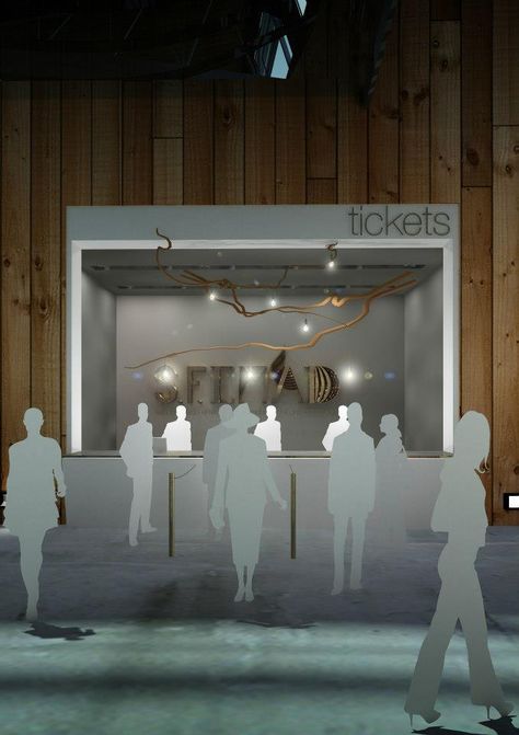 Ticket Booth Design, Cinema Box, Silent Disco, Museum Design, Ticket Booth, Ticket Office, Cinema Ticket, Miami Gardens, Ticket Design