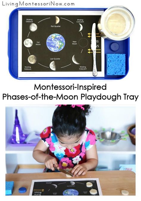 Homeschool Astronomy, Solar System Unit, Earth Activities, Moon Activities, Montessori Science, Montessori Art, Playdough Activities, Montessori Practical Life, Montessori Ideas