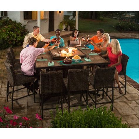 Outside Fire Pits, Yard Furniture, Outdoor Play Areas, Patio Fire Pit, Fire Pit Patio, Fire Pit Backyard, Architectural Features, Outdoor Fire, Outdoor Fire Pit