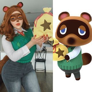 ♡ Bishoujo Mom ♡ (@thejuliettemichele) • Instagram photos and videos Animal Crossing Cosplay, Tom Nook, Closet Cosplay, Bff Halloween Costumes, Animal Crossing Memes, Spooky Halloween Party, Halloween Costumes Makeup, Halloween Inspo, Cosplay Tips