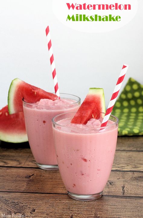 Watermelon Milkshake Recipe, Watermelon Milkshake, Vegan Milkshake, Watermelon Shake, Lime Smoothie, Homemade Milkshake, Watermelon Smoothie, Smoothies Vegan, Best Smoothie