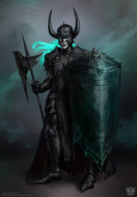 ArtStation - Deathknight, Ludvik Skopalik Knight Monster Art, Undead Knight, Undead Warrior, Dark Warrior, Knight Games, Cool Monsters, Age Of Empires, Knight Art, Monster Art