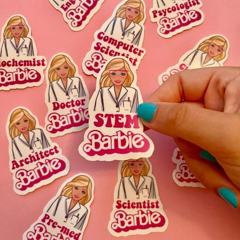 Support the Association for Women in Science with these cute, inspiring stickers! #womeninstem #stem #science . #Stem_Aesthetic #Women_In_Science #Women_In_Stem #Succulent_Stickers Stem Stickers, Custom Hard Hats, Custom Car Stickers, Custom Wall Stickers, Women In Science, Women In Stem, Women Science, Hard Hat Stickers, Band Stickers