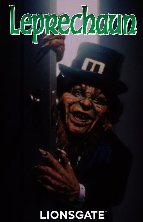 Evil Leprechaun, Leprechaun Movie, Best Halloween Movies, Sole Survivor, The Leprechaun, Movie Covers, Horror Movie Art, Horror Icons, Great Films