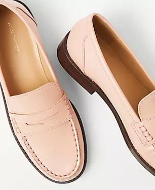 AT Weekend Leather Penny Loafers Dress Sneakers Women, Dress Casual Shoes For Women, Trendy Work Shoes For Women, Women’s Business Casual Shoes, Business Professional Shoes Women, Women’s Work Shoes, Work Shoes Women Comfortable, Women’s Loafers, Work Shoes Women The Office