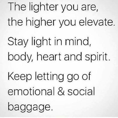 The lighter you are the higher you elevate. Vibrate Higher, Oh My Goddess, Mind Body Spirit, Healing Quotes, True Words, Pretty Words, Spiritual Awakening, Affirmation Quotes, Pretty Quotes