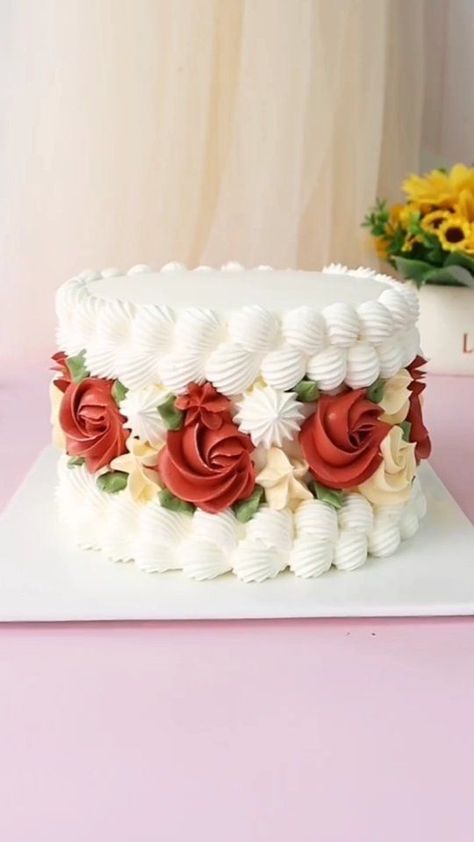 86K views · 5.3K reactions | ND Cooks Asmr on Reels | Sean Roldan · Jingrudha Dhanga Birthday Cake Ideas For Mother, 2023 Cake Design, Pretty Cakes For Women Birthdays, Floral Sheet Cake, 2023 Cake, Video Cake, Sprinkles Birthday Cake, Buttercream Cake Designs, Cake Video