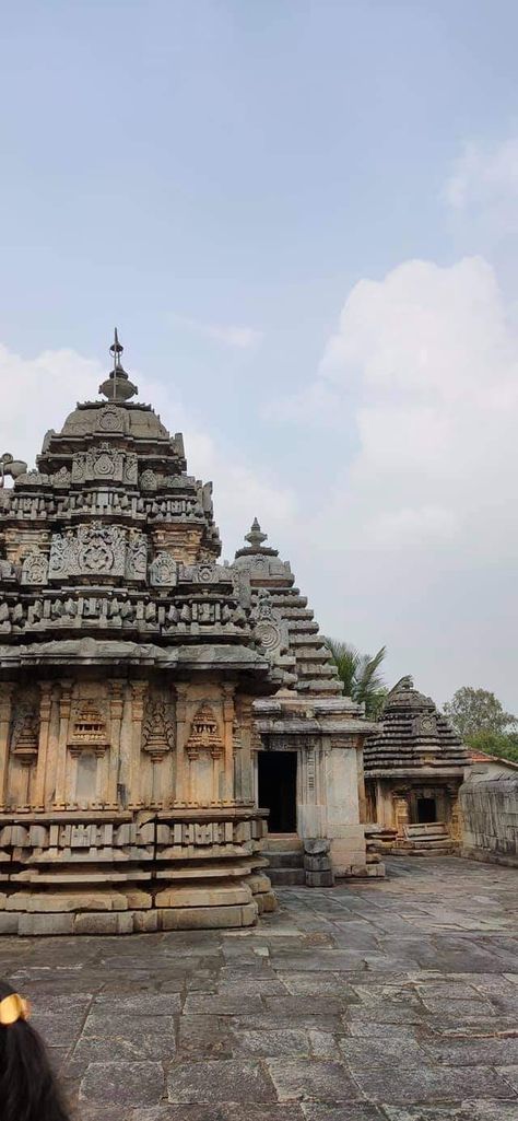 Doddagaddavalli LAKSHMI Temple, Hassana. Hassan city - Belur highway. The Lakshmi Devi temple, was built by the Hoysala Empire King Vishnuvardhana in 1114. Lakshmi Temple, Devi Temple, Lakshmi Devi, Ancient Indian Architecture, Sapphire Rings, Indian Architecture, Blue Sapphire Rings, Blue Sapphire, Temple