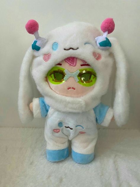 Saiki Plush, Cinnamoroll Outfit, Plush Doll Clothes, 20cm Plush Doll, Kusuo Saiki, Saiki K, Stuffed Animal, Doll Clothes, Green