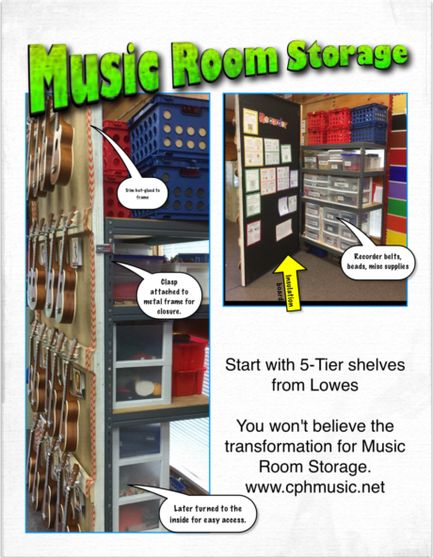 Band Room Ideas, Ukulele Storage, Music Room Storage, Music Classroom Organization, Music Room Organization, Elementary Music Room, Choir Room, Music Classroom Decor, Band Room