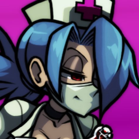 Valentine Skullgirls Gif, Skullgirls Valentine, Valentine Skullgirls, Skullgirls Icons, Valentine Icon, Valentine Art, Skull Girls, Valentines Art, Goku Black