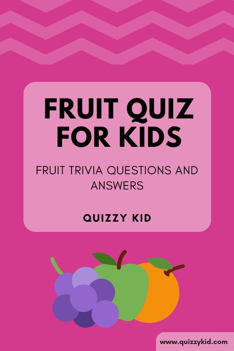 Jumbled Words With Answers, Bible Questions For Kids, Summer Jokes For Kids, Fruit Quiz, Quiz For Kids, Trivia Questions For Kids, Quizzes For Kids, Jumbled Words, Science Trivia