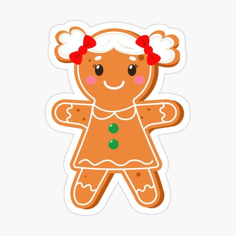 Christmas Gift Ideas For Family, Girl Gingerbread, Gingerbread Men Cookies, Gingerbread Family, Gift Ideas For Family, Family Stickers, Christmas Craft Projects, Gingerbread Man Cookies, Weird Holidays