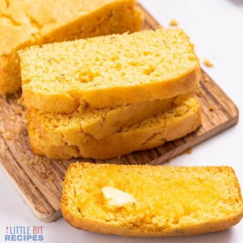 Small Batch Cornbread For Two - Little Bit Recipes Cornbread For Two, Yeast Rolls Easy, Small Batch Cornbread, Bread For Two, Basic Cornbread Recipe, Intimate Dinner For Two, Dinner Roll Recipe, Easy Yeast Rolls, The Perfect Loaf