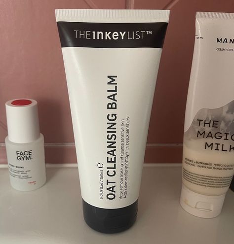 The Inky List Skincare, Inky List Skincare, Affordable Cleanser, Oat Cleansing Balm, Remove Eye Makeup, The Ordinary Squalane, Face Gym, The Inkey List, Inkey List