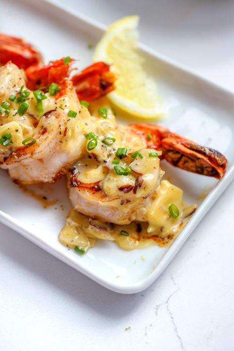 Shrimp Al Ajillo Recipe, Bundt Recipes, Small Bites Appetizers, Tomato Butter, Spicy Salmon, Lemon Butter Sauce, Tomato Sauce Recipe, Large Shrimp, Braised Chicken