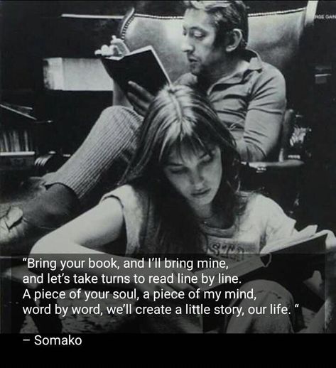 Your book of Life and Love are what you create and make it. What you share... Pieces underneath your skin is where the real understanding, beauty, playful, comfort, and all meaningful relational connections that unite exists... <3 1970s Couple, Beach Black And White, Weak In The Knees, Serge Gainsbourg, Summer Books, Secret Beach, Jane Birkin, Relationship Issues, Current Mood