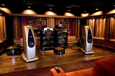 Room Recording Studio, Audiophile Systems, Audiophile Room, Hifi Room, Whole Home Audio, Audiophile Listening Room, Stereo Equipment, Sound Room, Room Acoustics