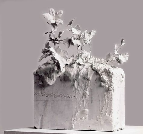 "White Flowers" by Cy Twombly Antony Gormley, Cy Twombly, Robert Rauschenberg, Sculptures Céramiques, Sculpture Installation, Wassily Kandinsky, Land Art, Art Sculpture, Wall Sculptures