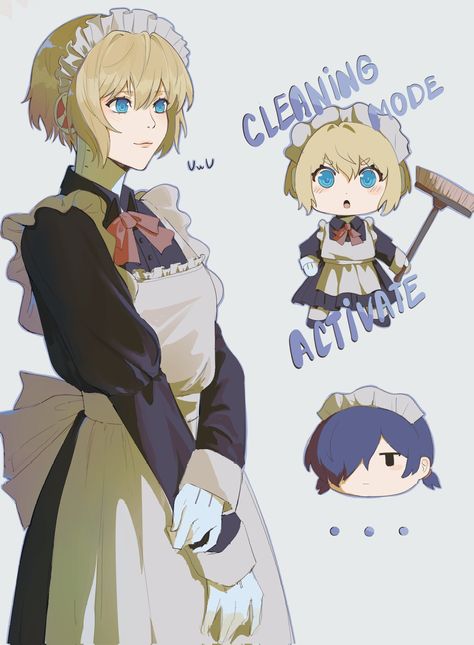 Persona 3 Aigis, Persona 3 Portable, Persona 5 Anime, Shin Megami Tensei Persona, Persona 3, Anime Cover Photo, 5 Anime, Character Poses, Maid Dress