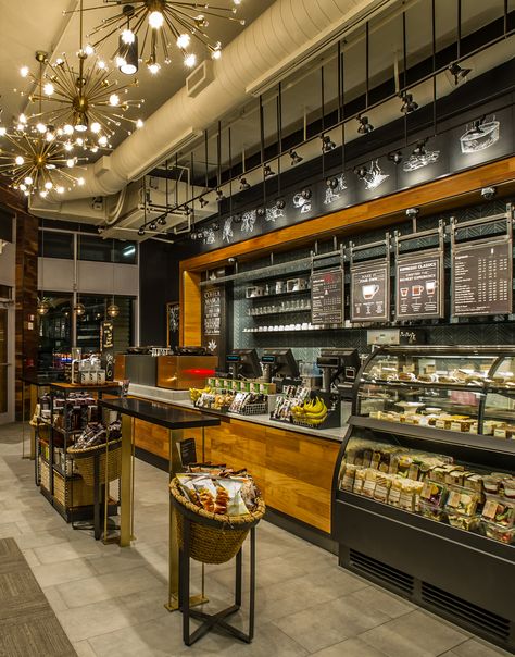 Starbucks / Miami Beach / Il Villagio photo by Matthew Glac Miami Cafe, Starbucks Interior, Bakery Shop Interior, Supermarket Design Interior, Juice Bar Design, Bakery Design Interior, Retail Store Interior Design, Cafe Bakery, Coffee Shop Interior Design