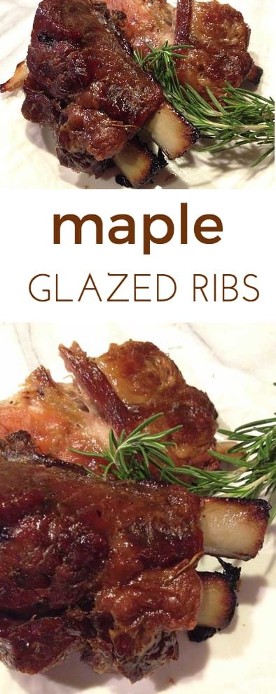 Maple Glazed Baby Back Ribs: a mingle of ribs roasting and sweet sugar house wafting through the house all day. The meat was fall off the bone tender. Gruyere Mac And Cheese, Glazed Ribs, Maple Recipes, Maple Syrup Recipes, Rib Meat, Healthy Meat Recipes, Back Ribs, Ribs Recipe, Rib Roast